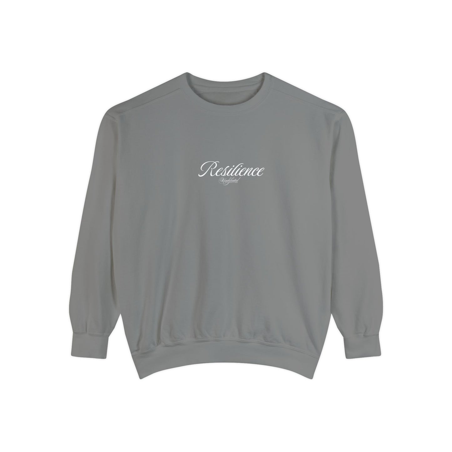 Resilience Undefeated Sweatshirt | Proverbs 24:16 Faith Apparel