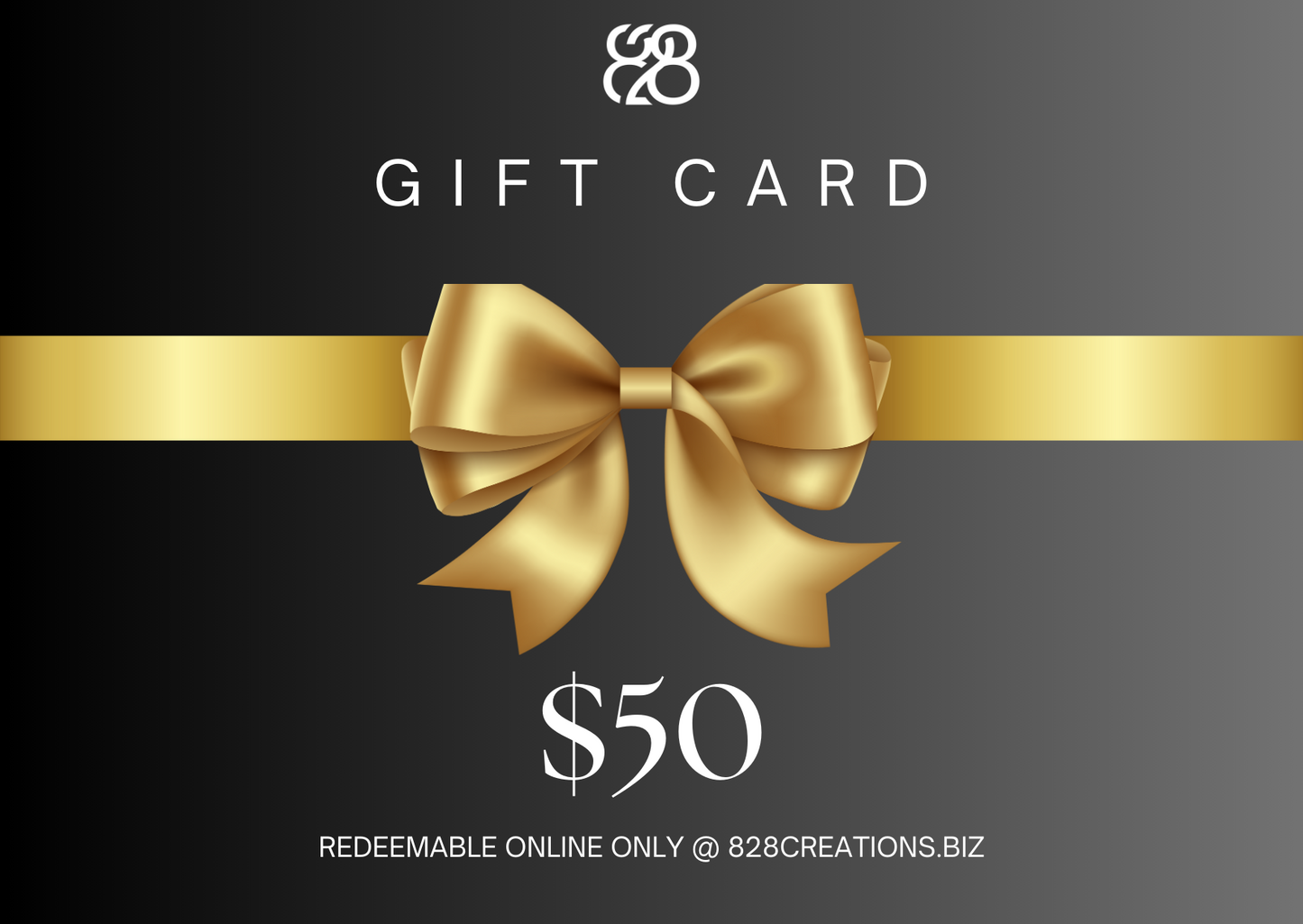 828 CREATIONS GIFT CARD