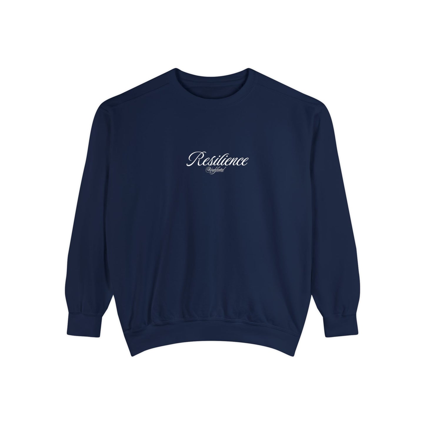 Resilience Undefeated Sweatshirt | Proverbs 24:16 Faith Apparel