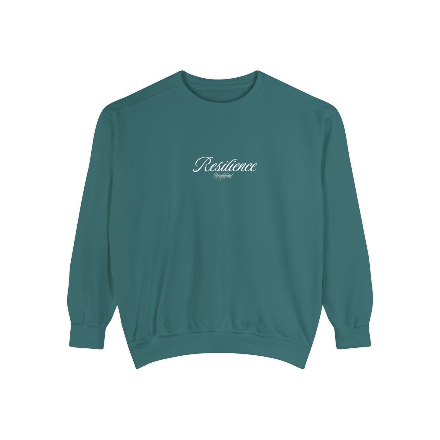 Resilience Undefeated Sweatshirt | Proverbs 24:16 Faith Apparel