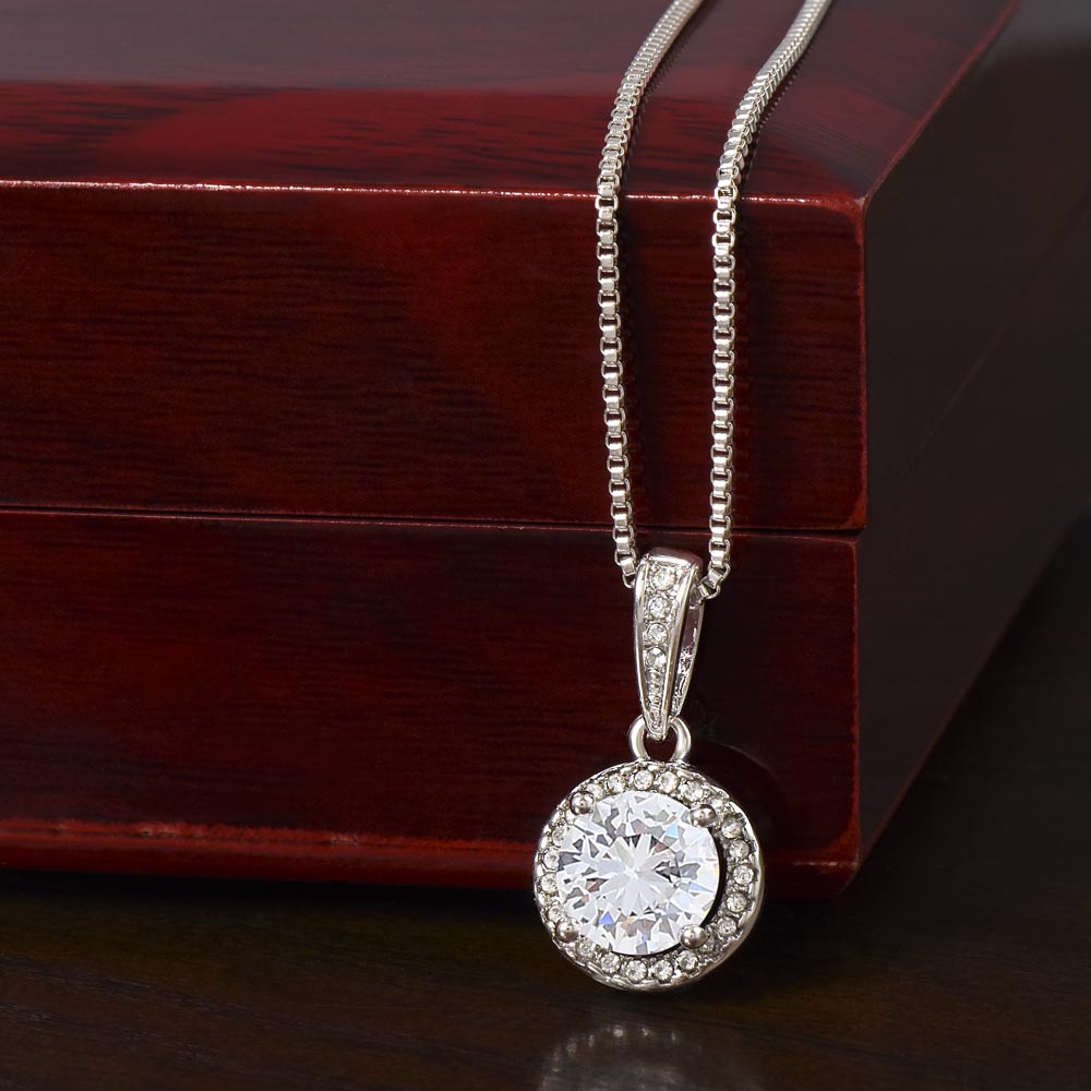 Eternal Hope Necklace – Radiating Light, Anchored in Faith