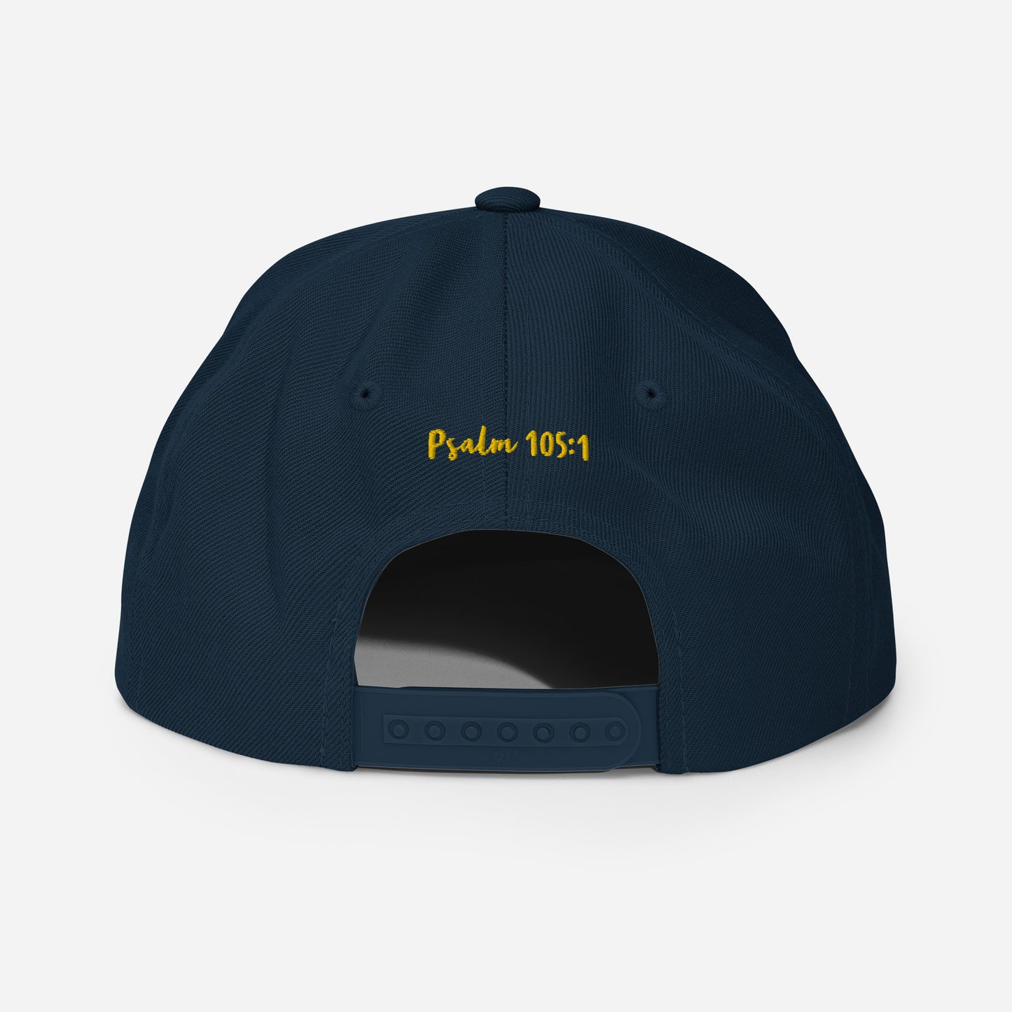 Yadah Embroidered Snapback Baseball Hat - Gold