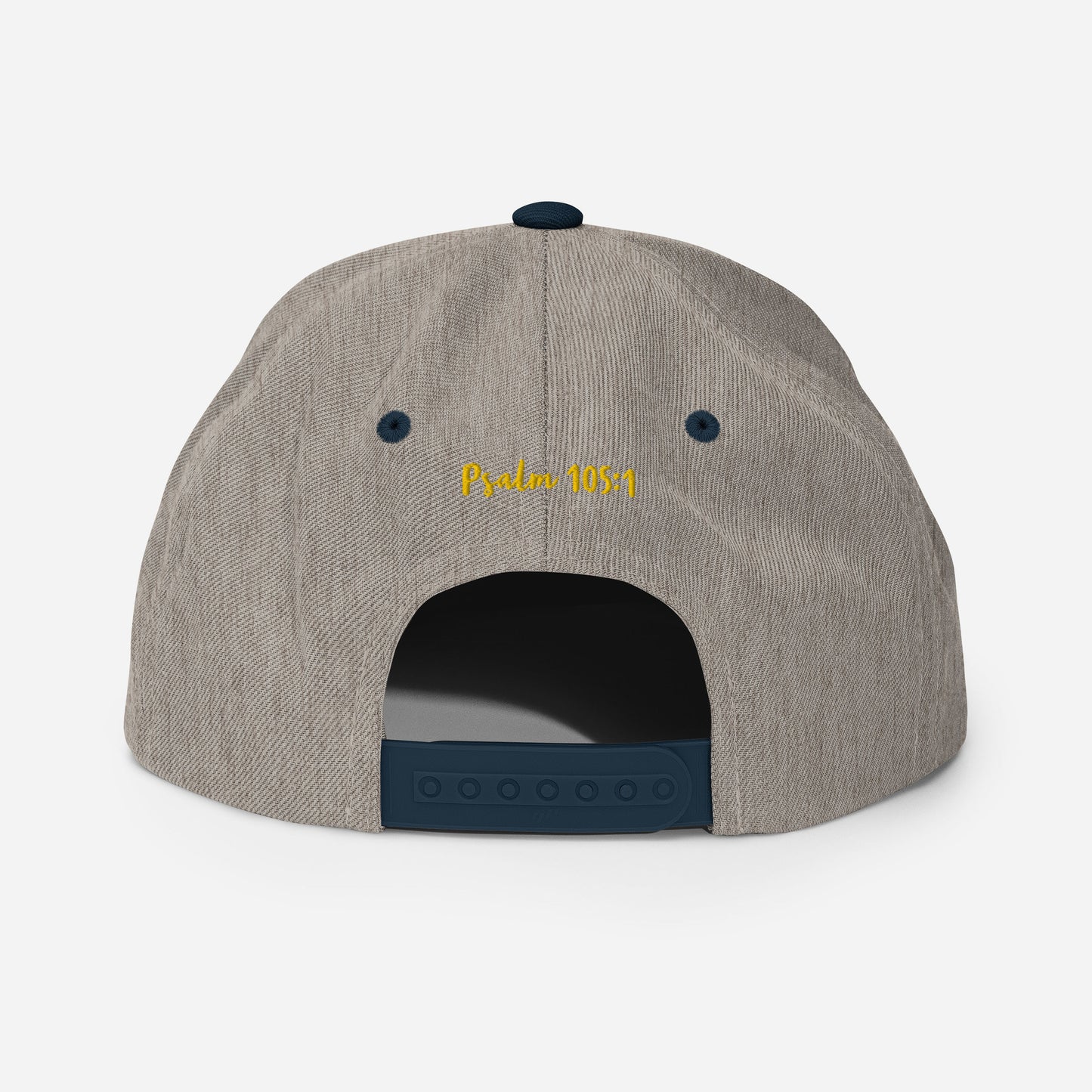Yadah Embroidered Snapback Baseball Hat - Gold