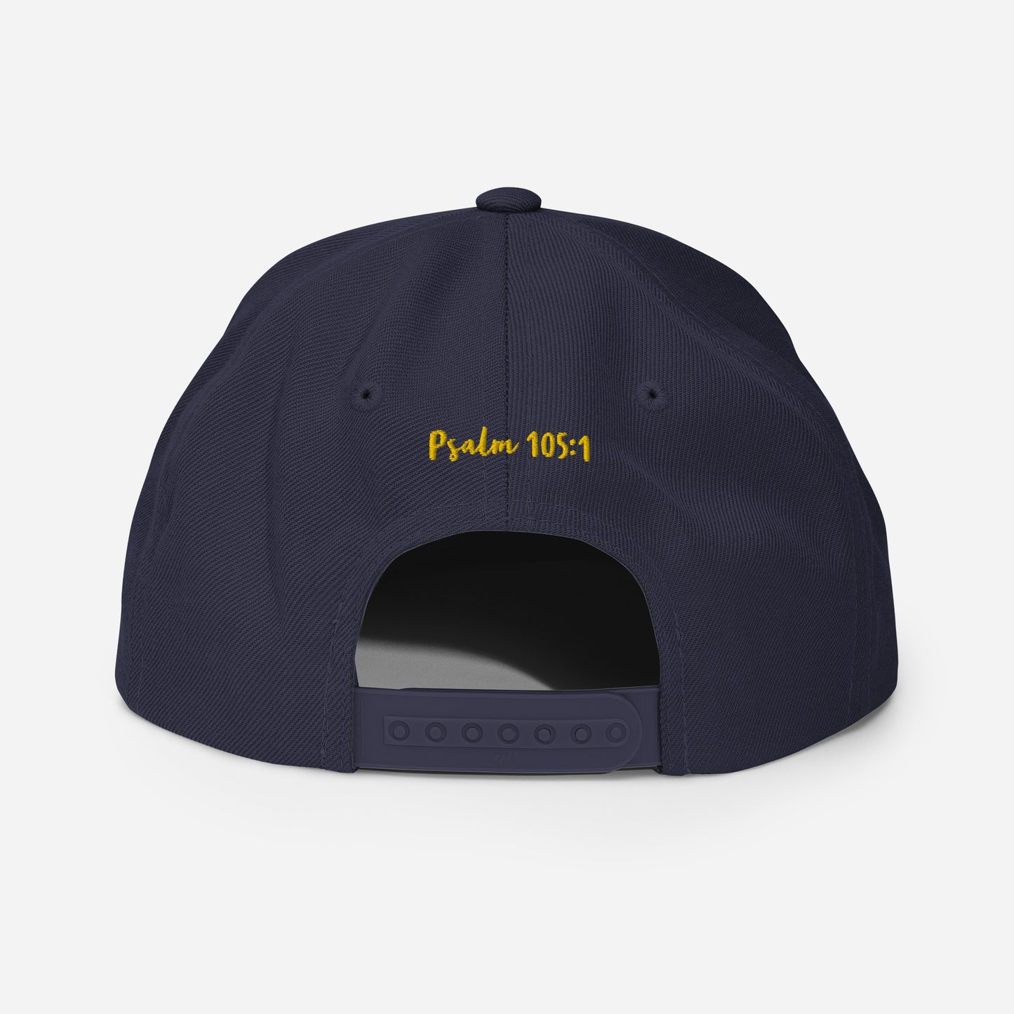 Yadah Embroidered Snapback Baseball Hat - Gold