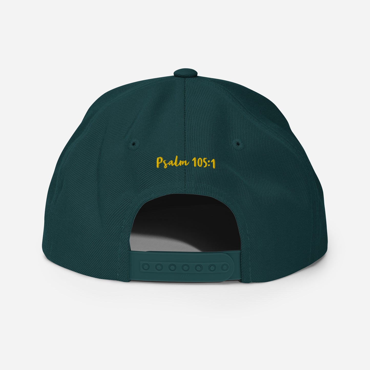 Yadah Embroidered Snapback Baseball Hat - Gold