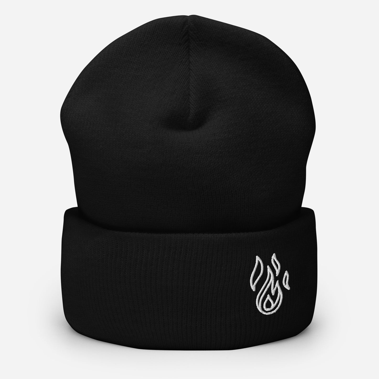Holy Spirit Empowered Beanie | Embroidered Flame