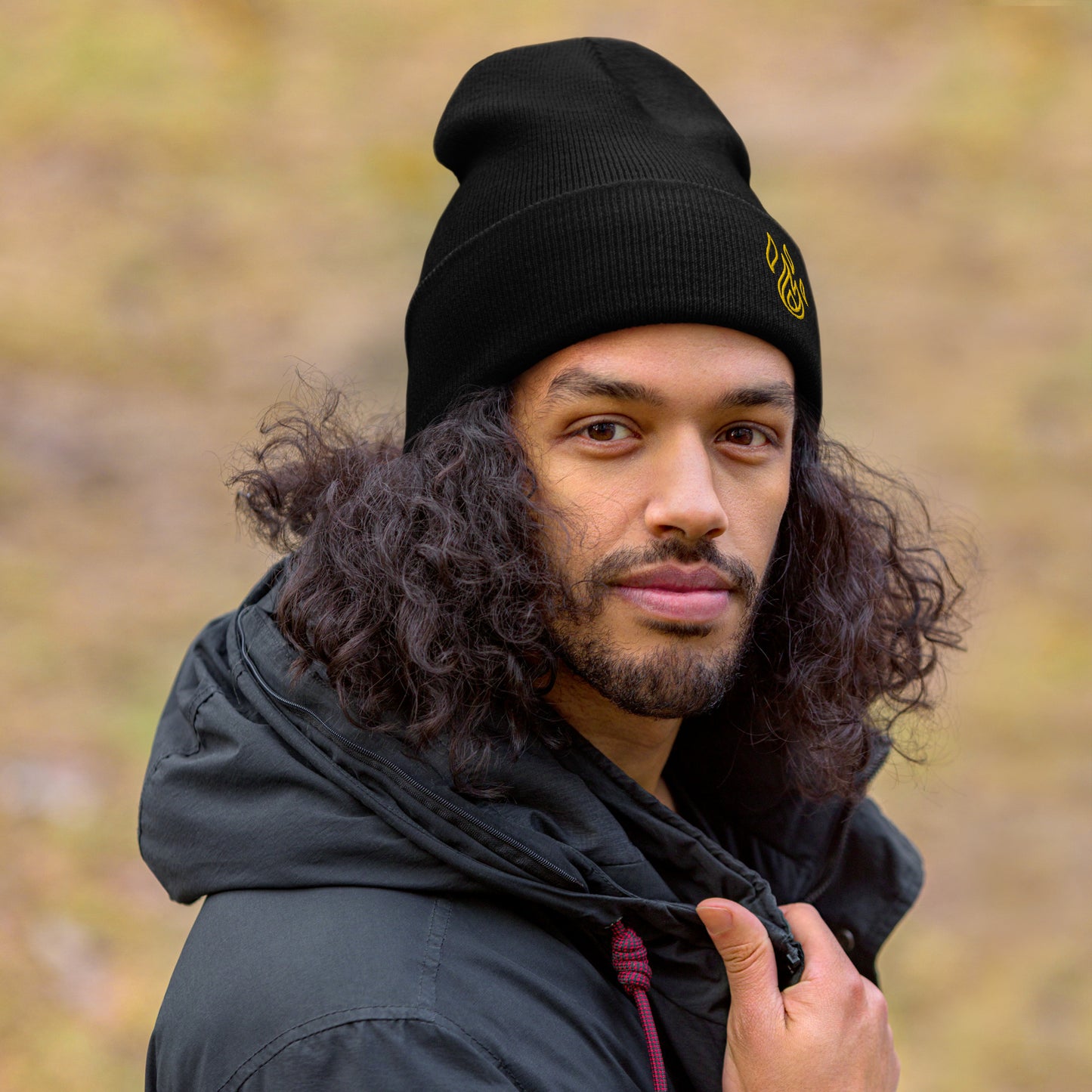 Holy Spirit Empowered Beanie | Embroidered Flame