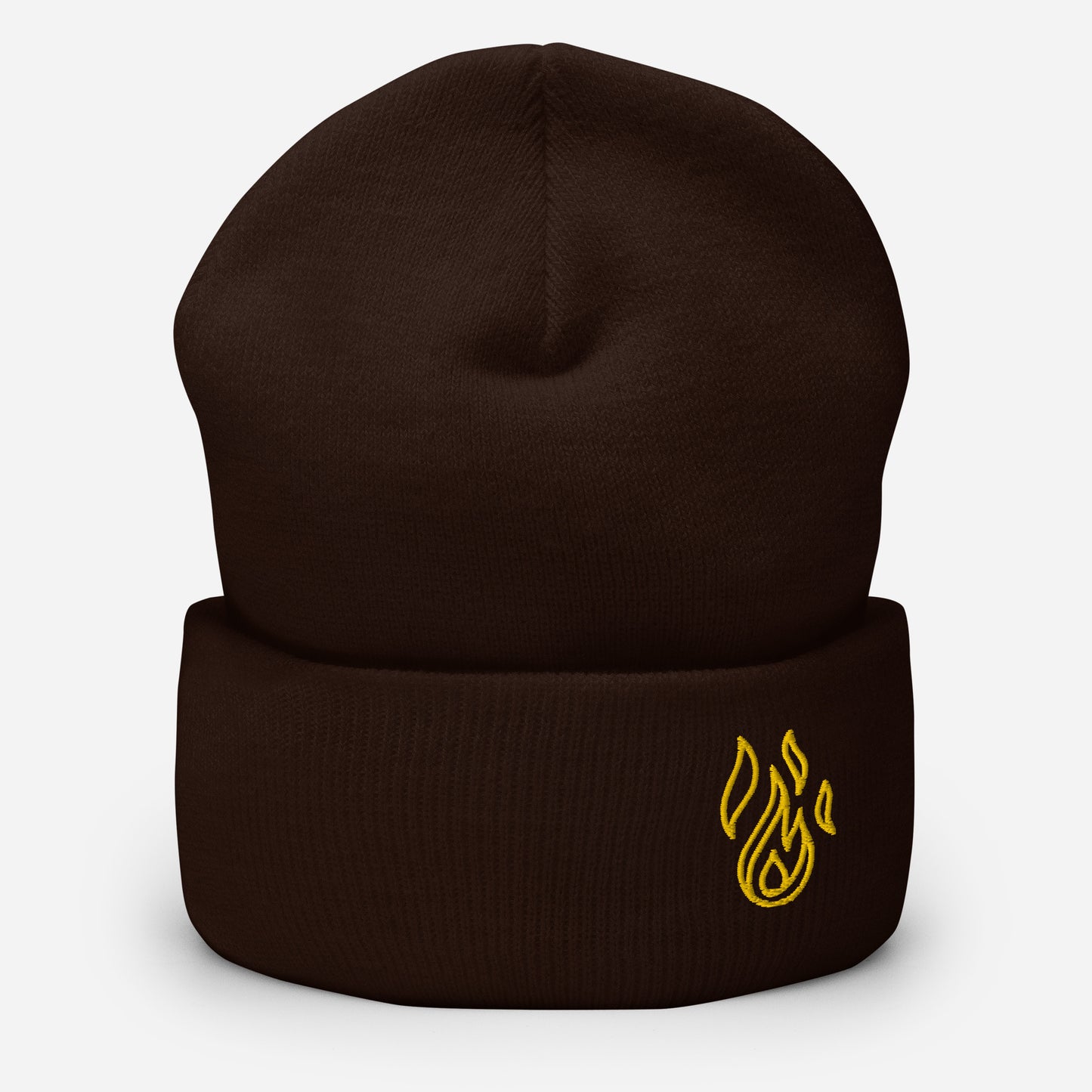 Holy Spirit Empowered Beanie | Embroidered Flame