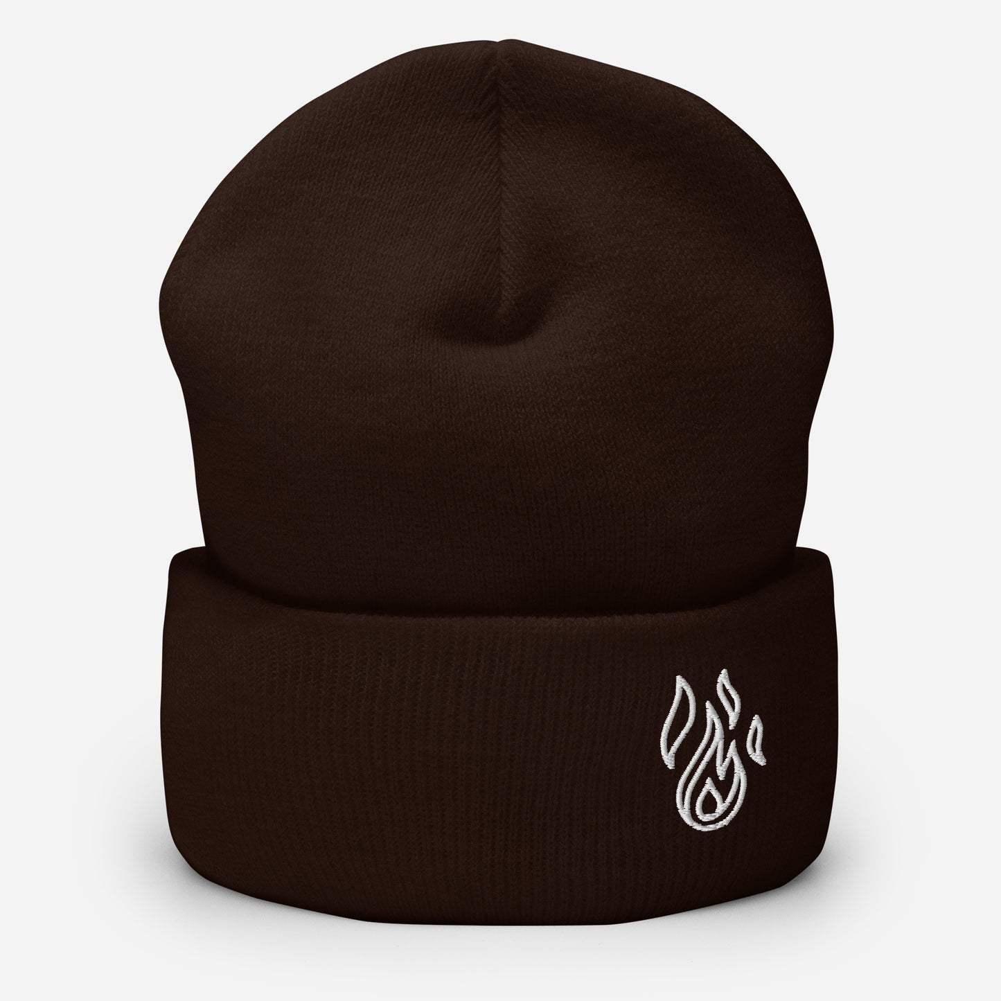 Holy Spirit Empowered Beanie | Embroidered Flame