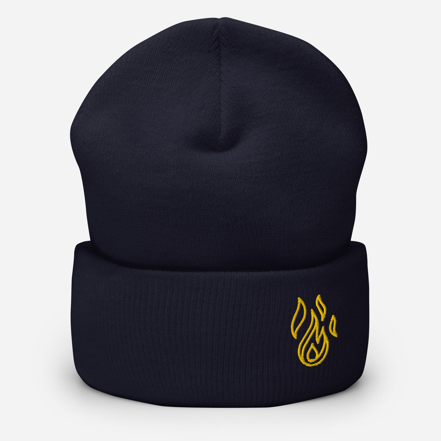Holy Spirit Empowered Beanie | Embroidered Flame
