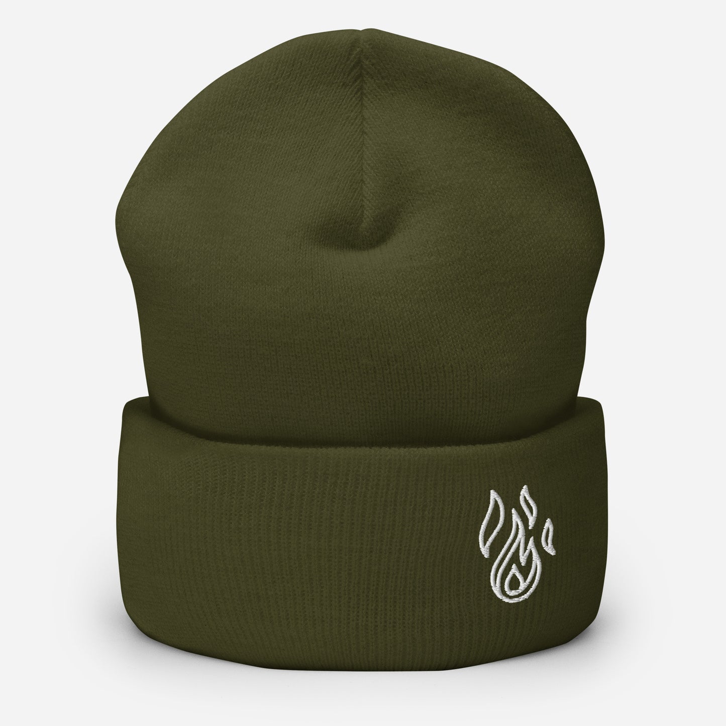 Holy Spirit Empowered Beanie | Embroidered Flame