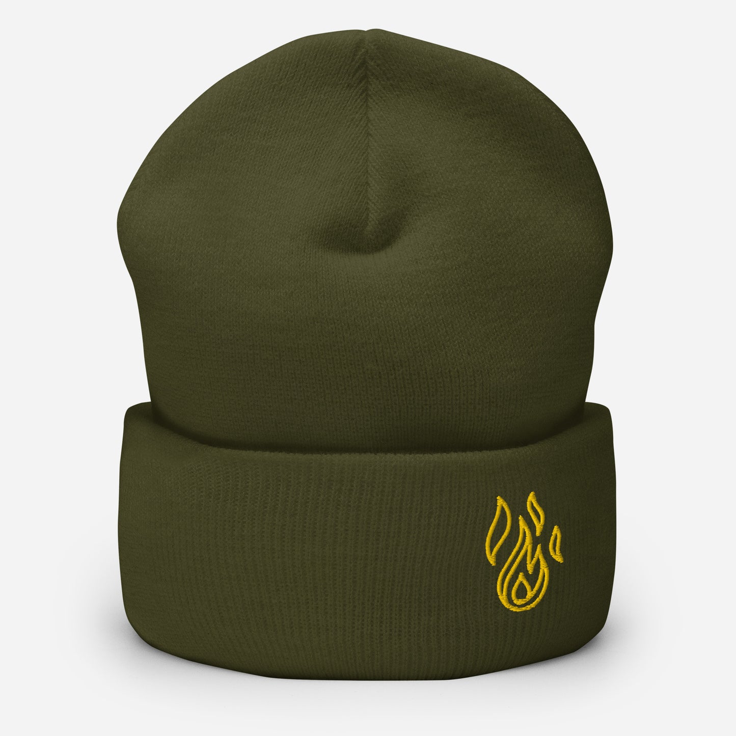 Holy Spirit Empowered Beanie | Embroidered Flame