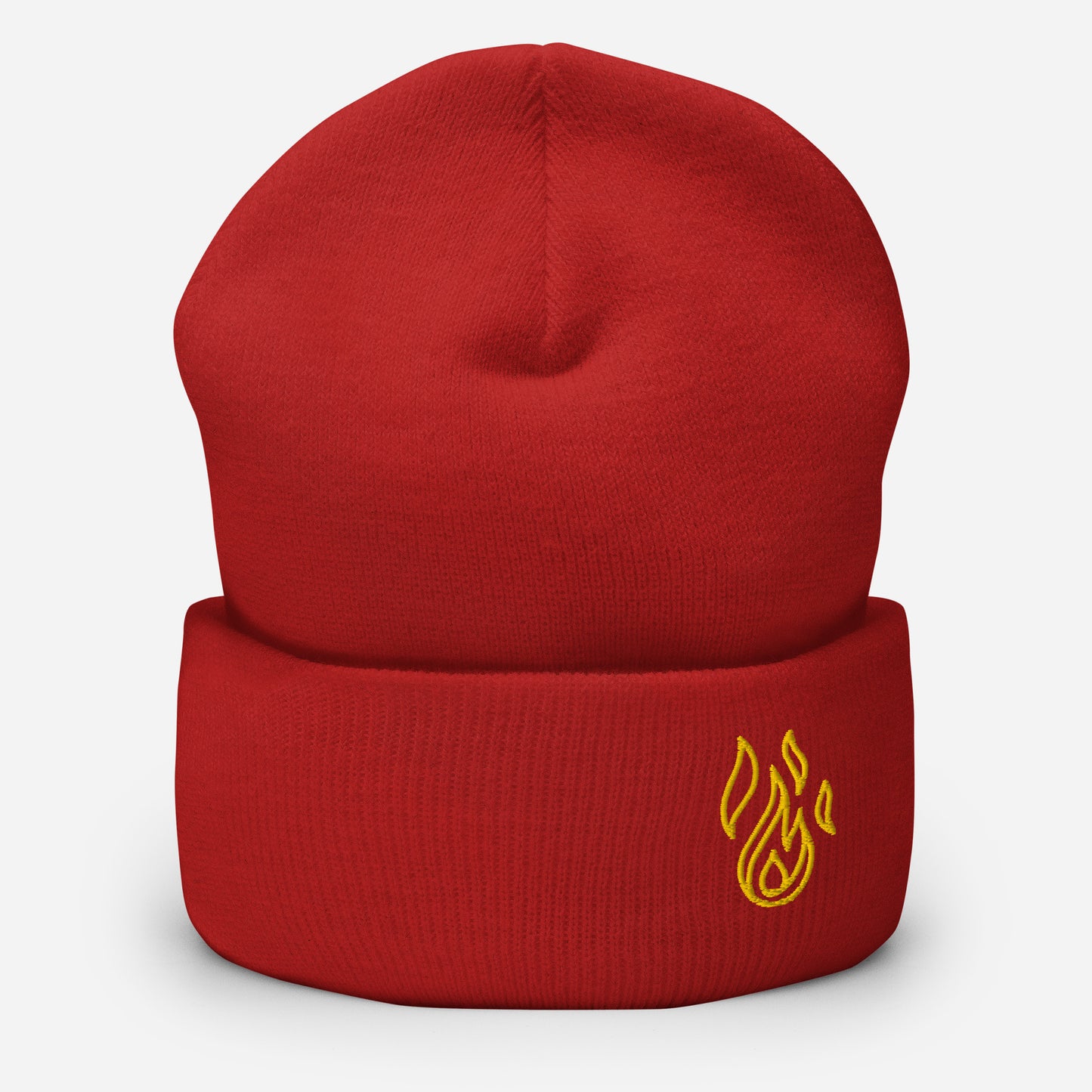 Holy Spirit Empowered Beanie | Embroidered Flame