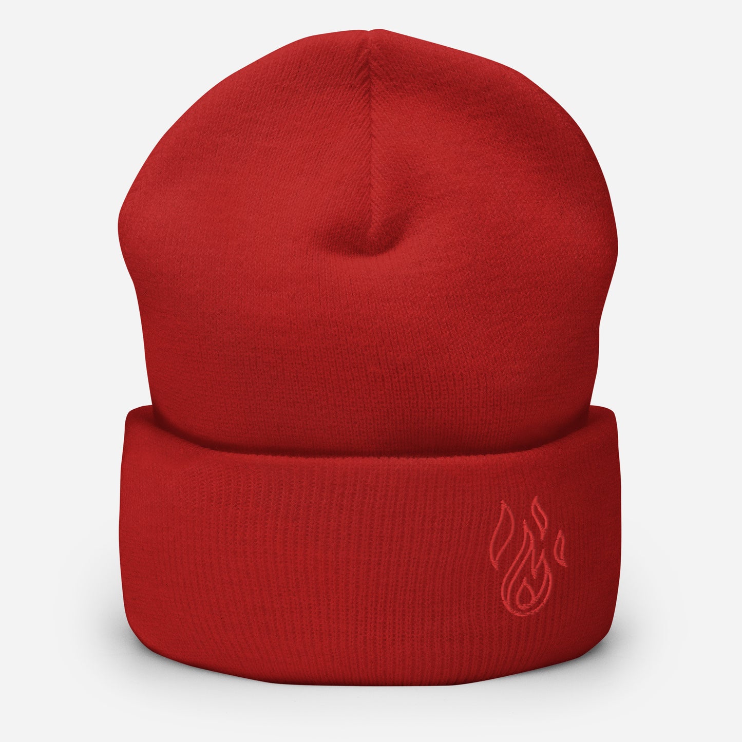 Holy Spirit Empowered Beanie | Embroidered Flame