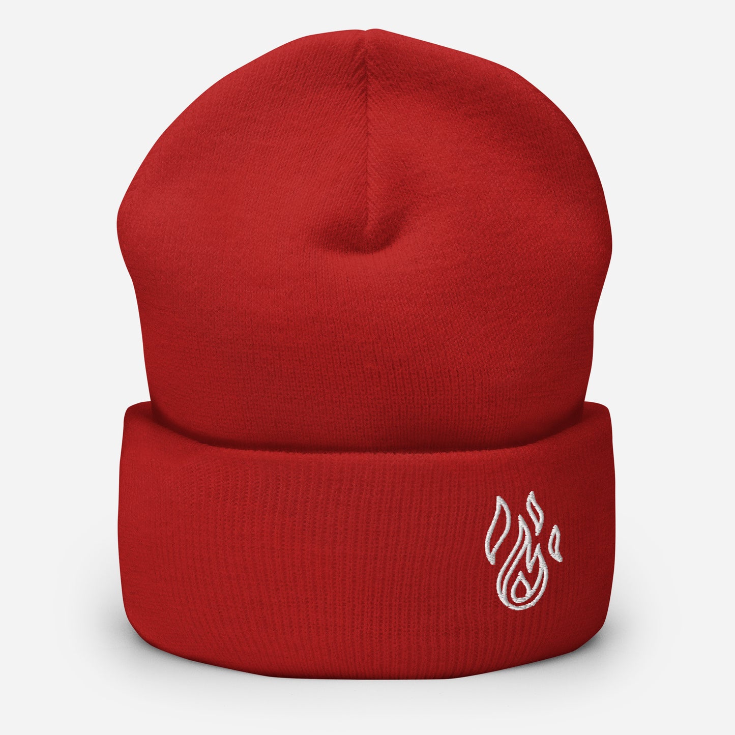Holy Spirit Empowered Beanie | Embroidered Flame