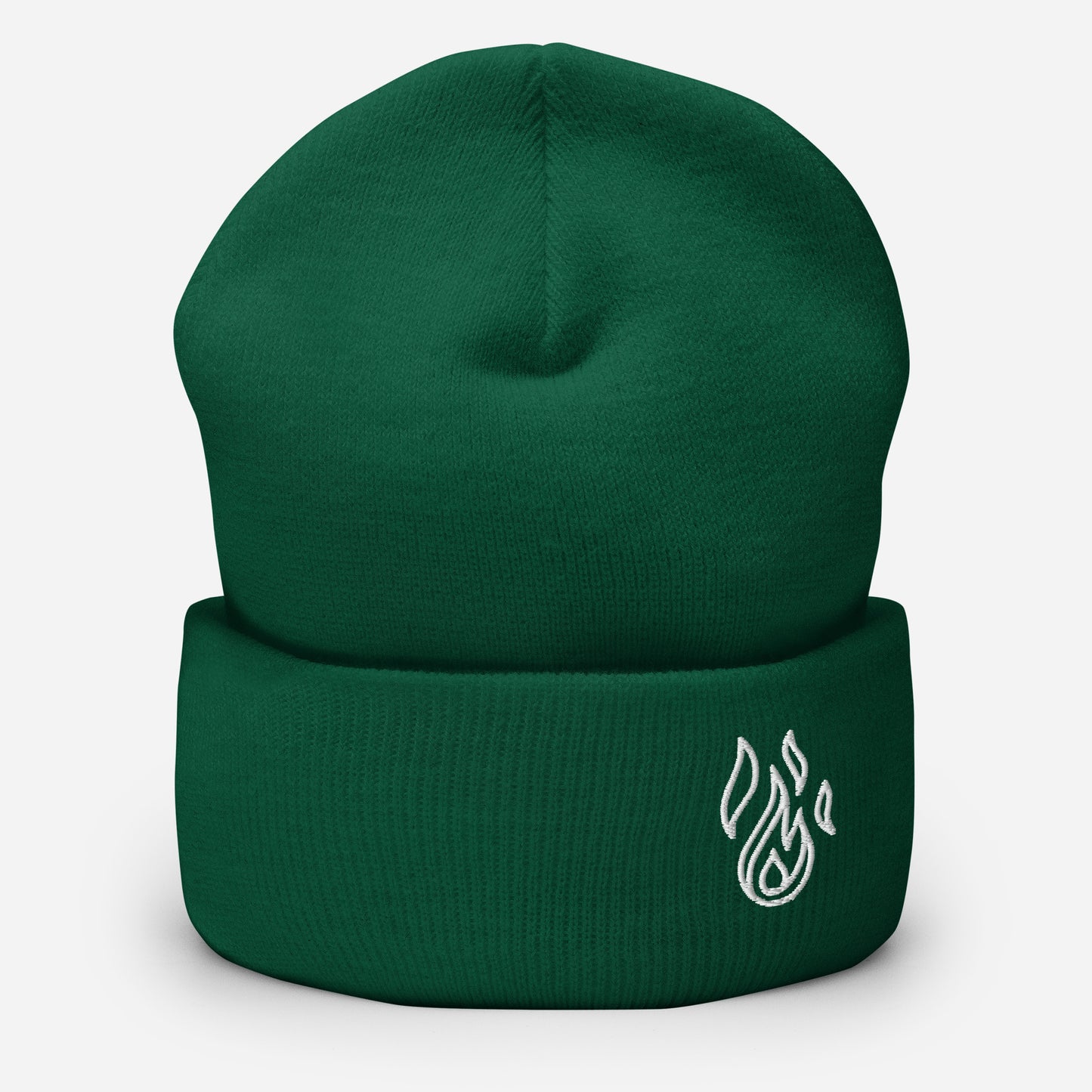 Holy Spirit Empowered Beanie | Embroidered Flame