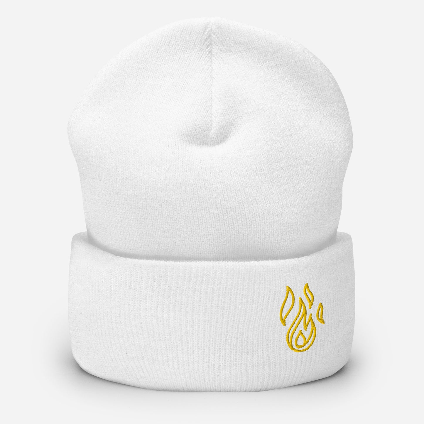 Holy Spirit Empowered Beanie | Embroidered Flame
