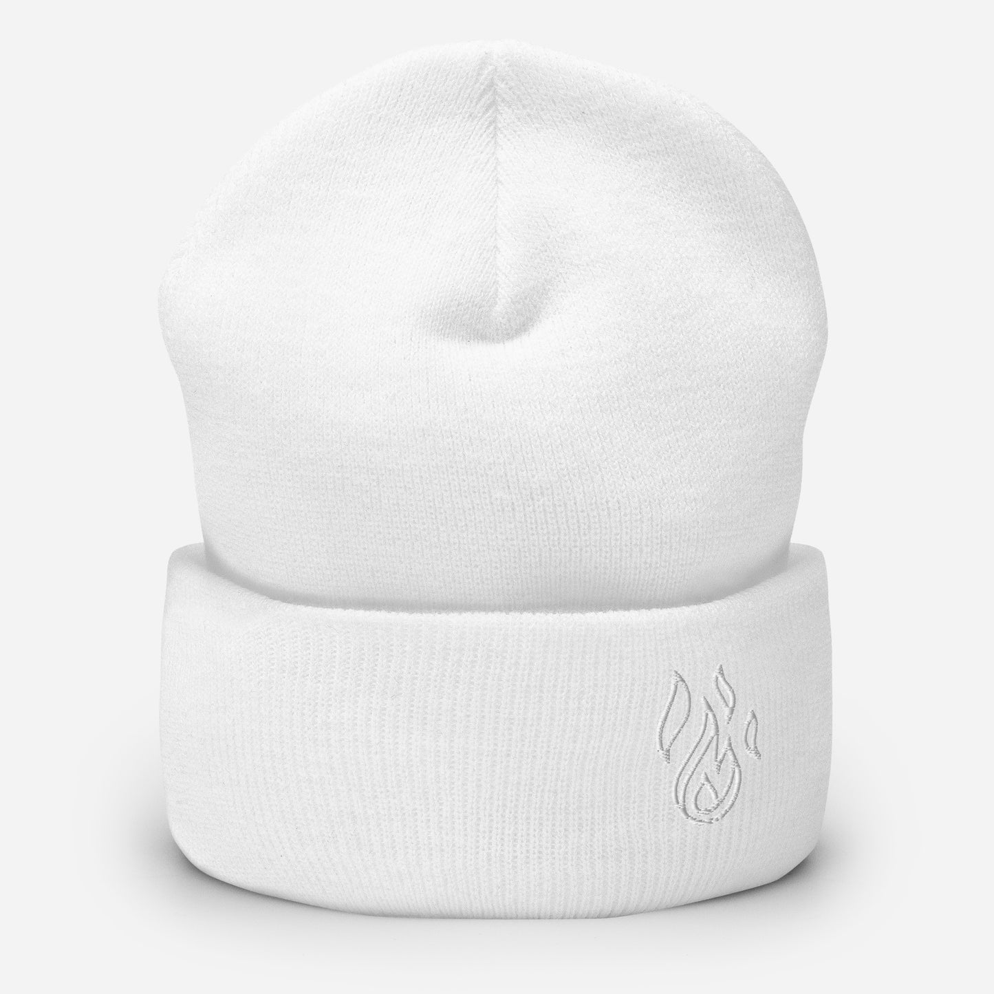 Holy Spirit Empowered Beanie | Embroidered Flame
