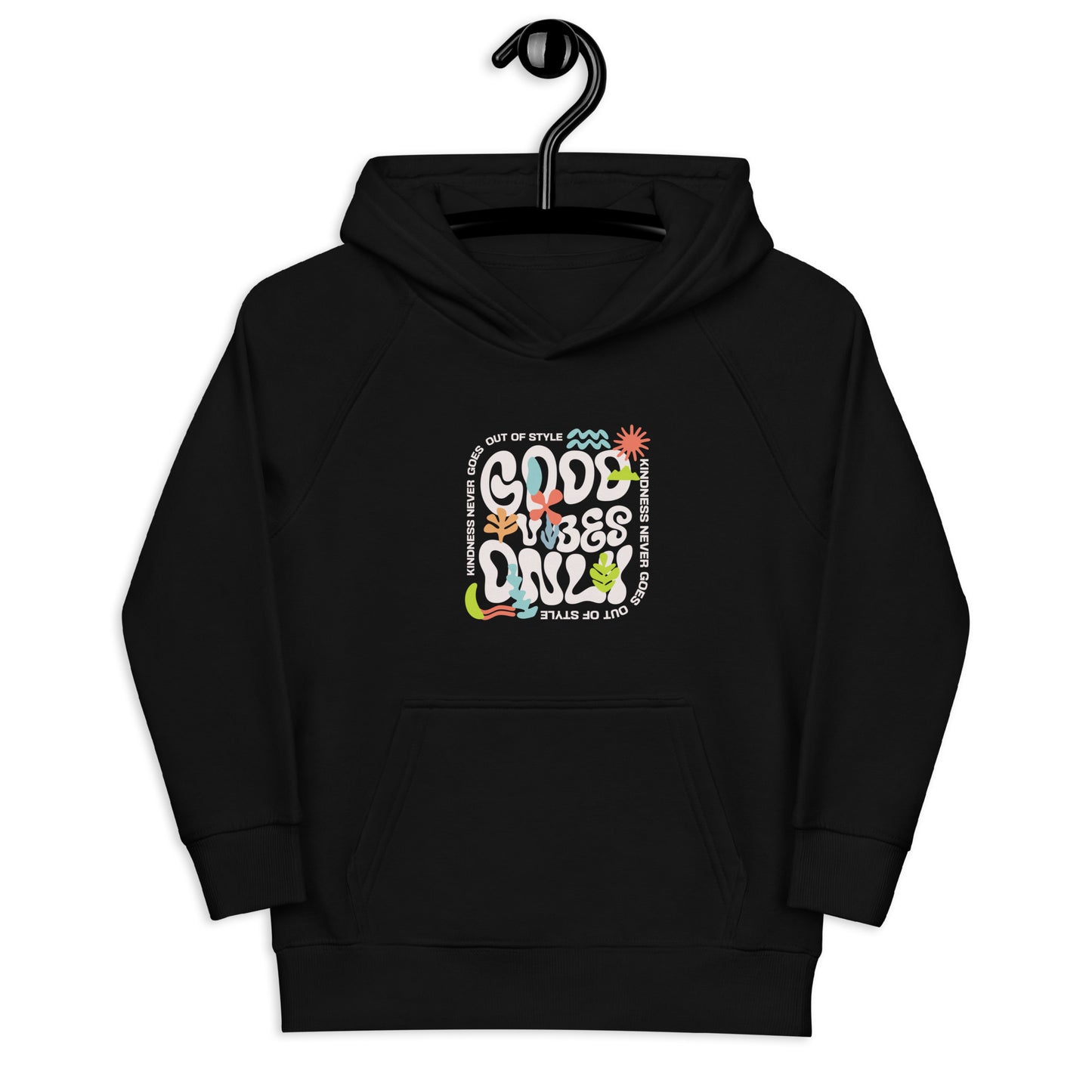 Good Vibes Only Kids Eco Hoodie