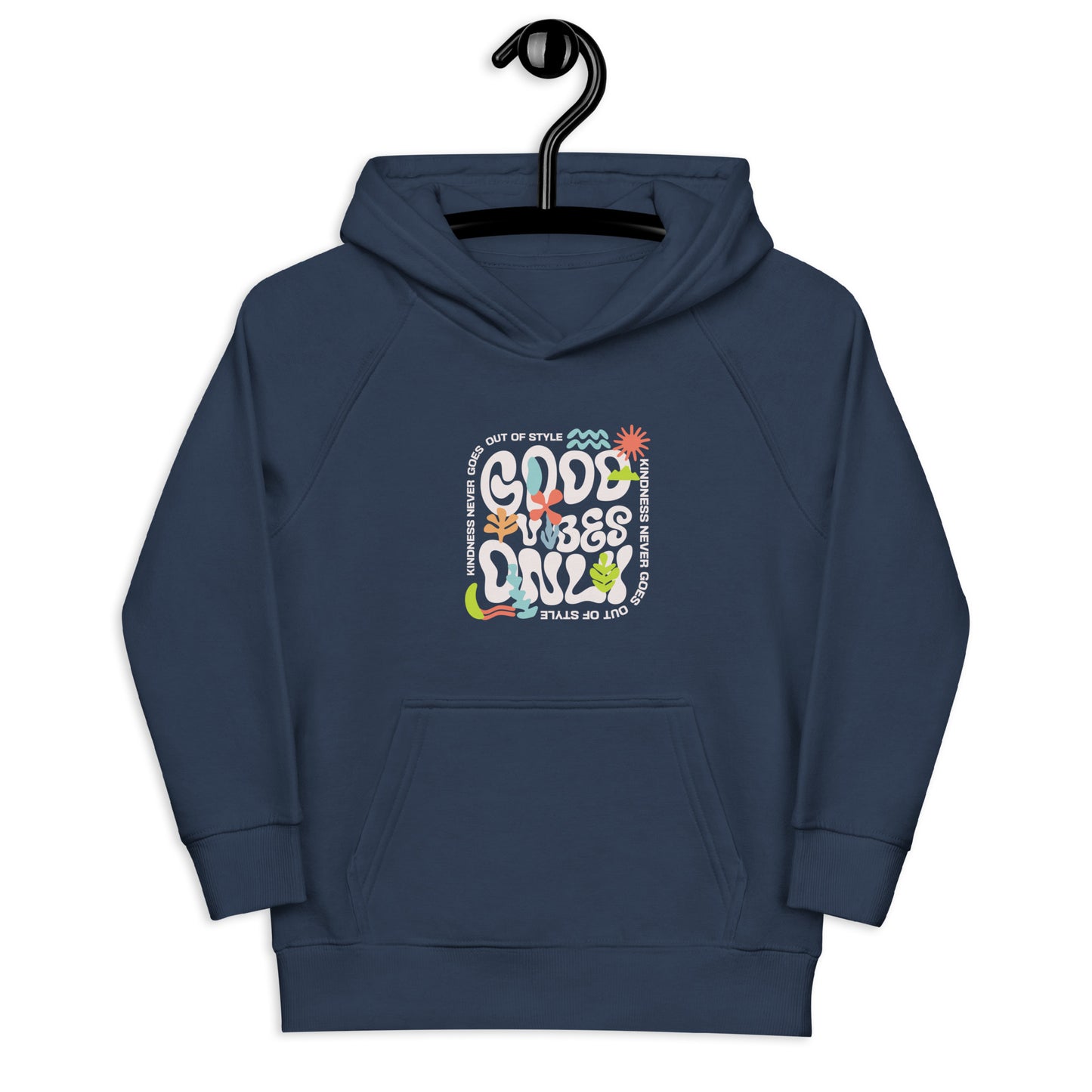 Good Vibes Only Kids Eco Hoodie