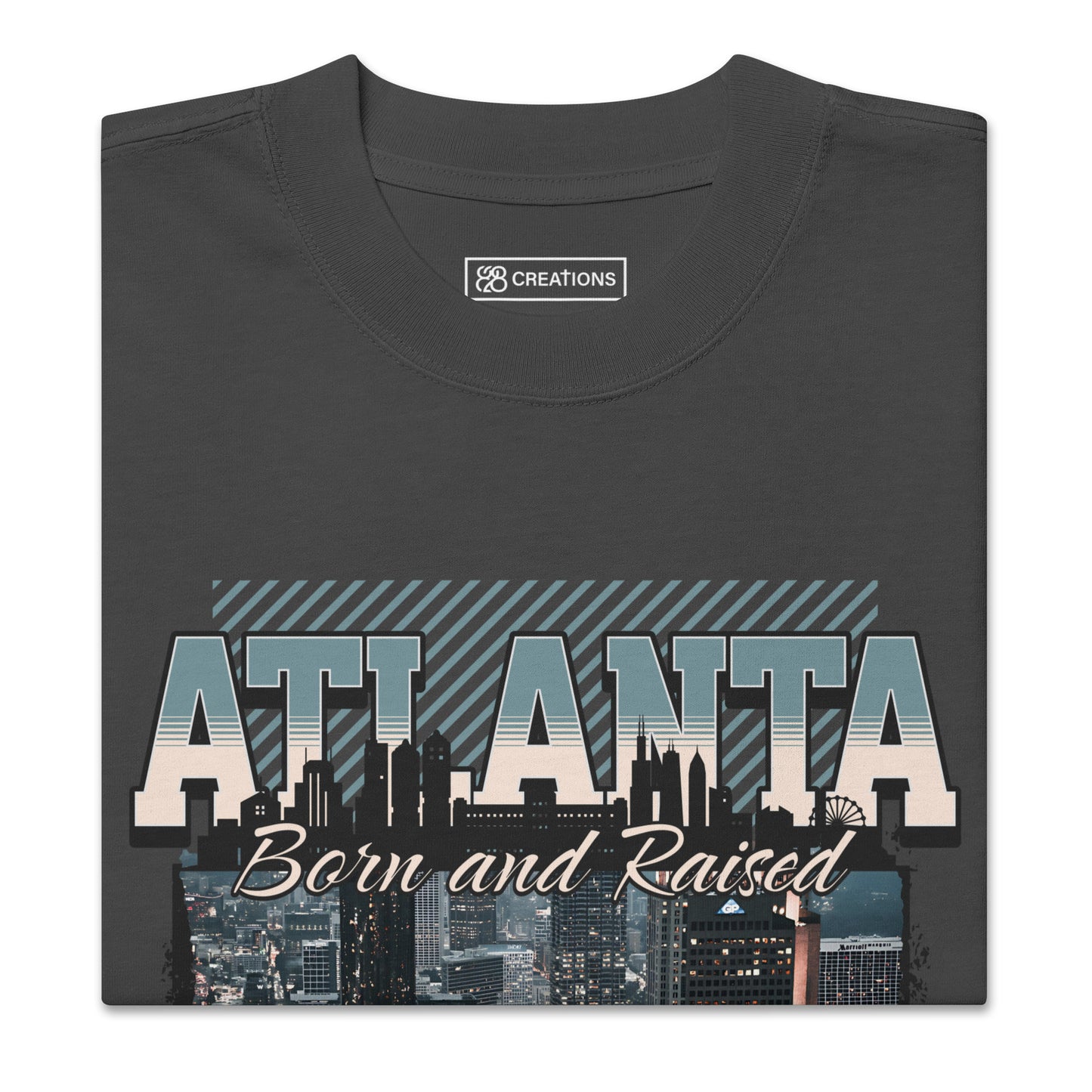 City-Born. Kingdom-Citizen. Oversized Tee - (Personalized)