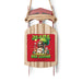 Jesus Saves Sled Ornament - Red