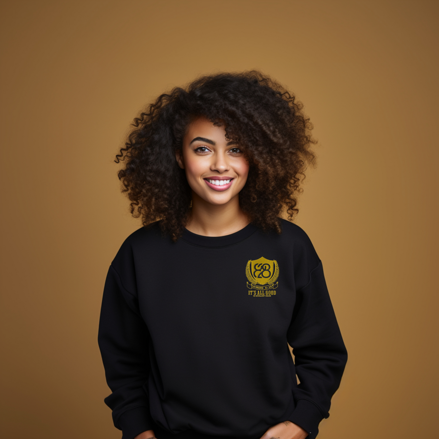828 It's All Good Crew Neck Sweatshirt