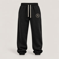BELIEVER IDENTITY | Essential Sweatpants — Warm Ivory BI Emblem