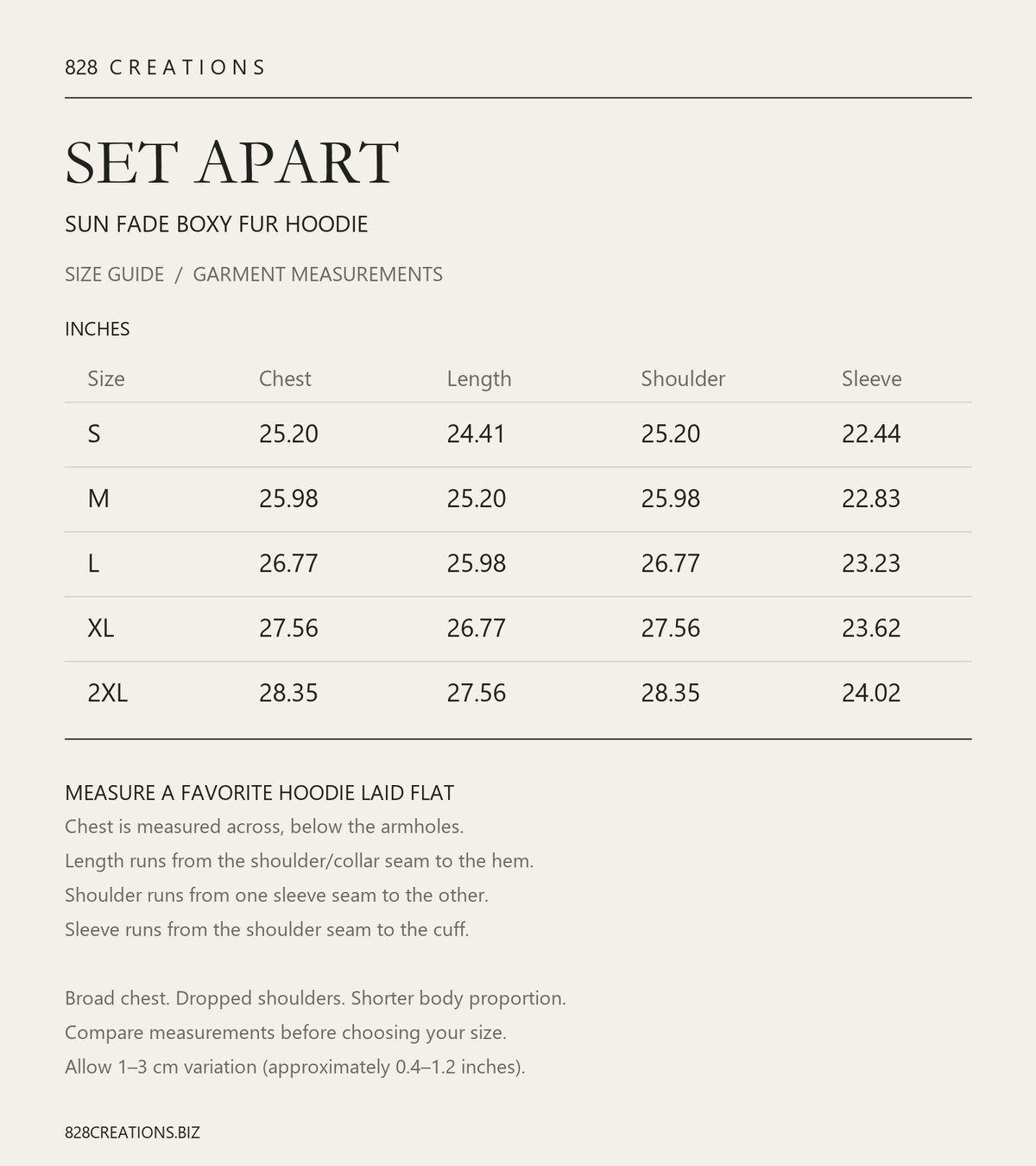 SET APART | Sun Fade Boxy Fur Hoodie
