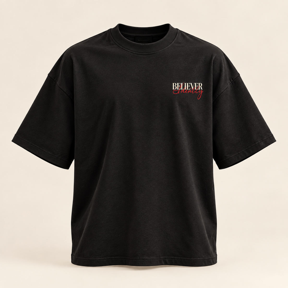 BELIEVER IDENTITY | Heavyweight Cotton T-Shirt