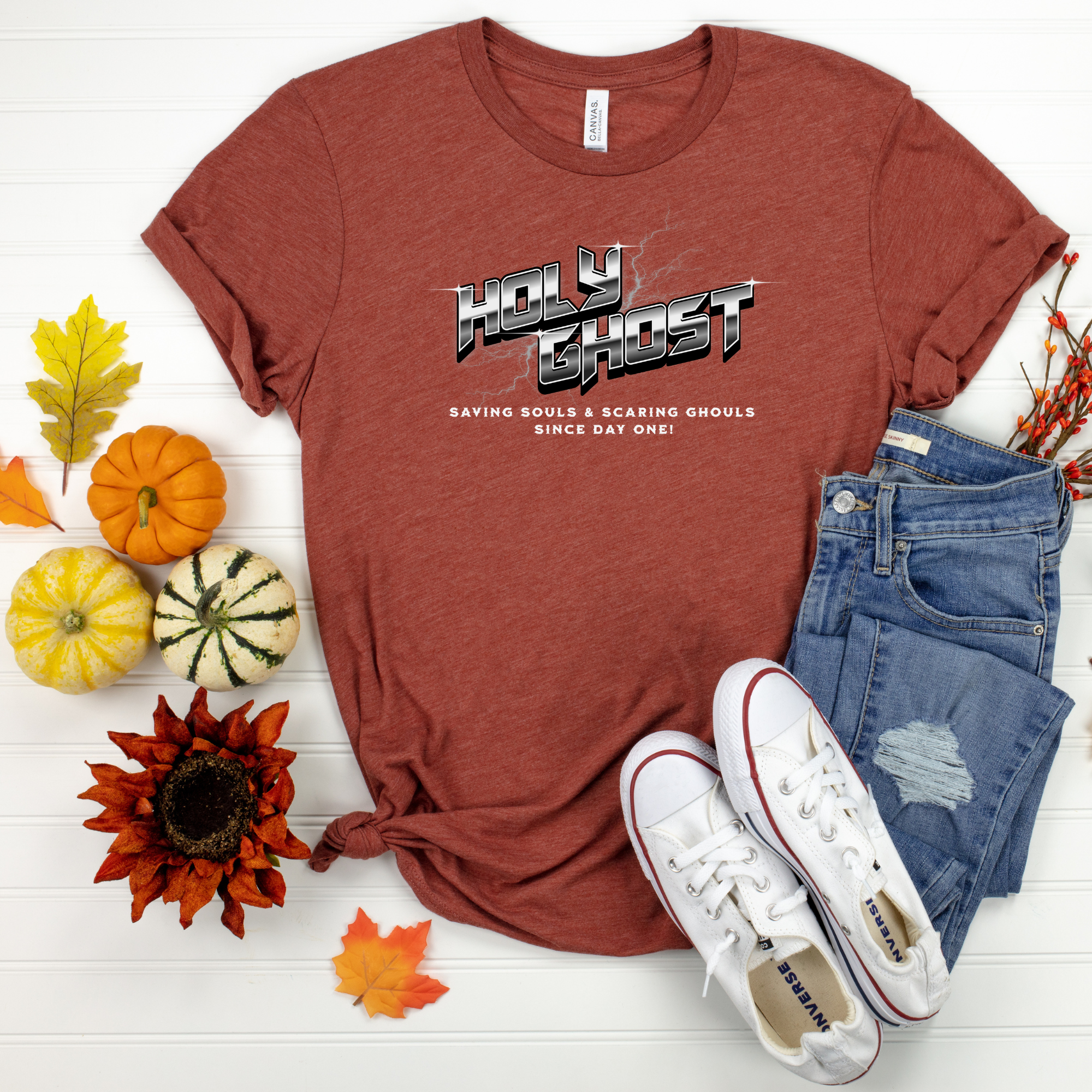 Holy Ghost Saving Souls Triblend T-Shirt