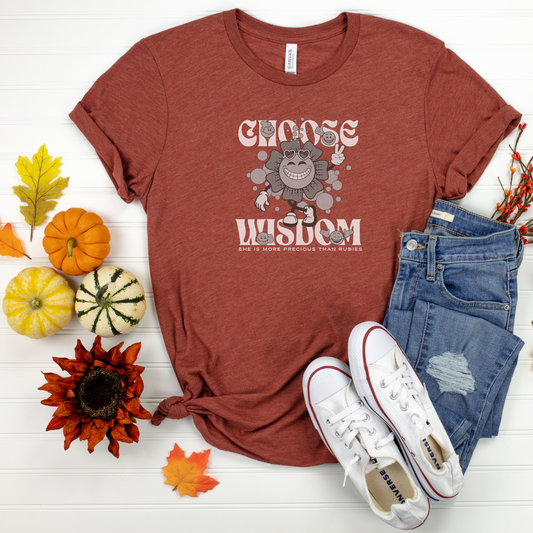 Choose Wisdom Triblend T-Shirt