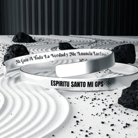 Espíritu Santo Mi GPS Luxury Cuff Bracelet | Gold, Silver, Rose Gold