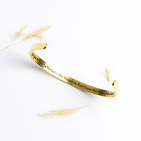 Espíritu Santo Mi GPS Luxury Cuff Bracelet | Gold, Silver, Rose Gold