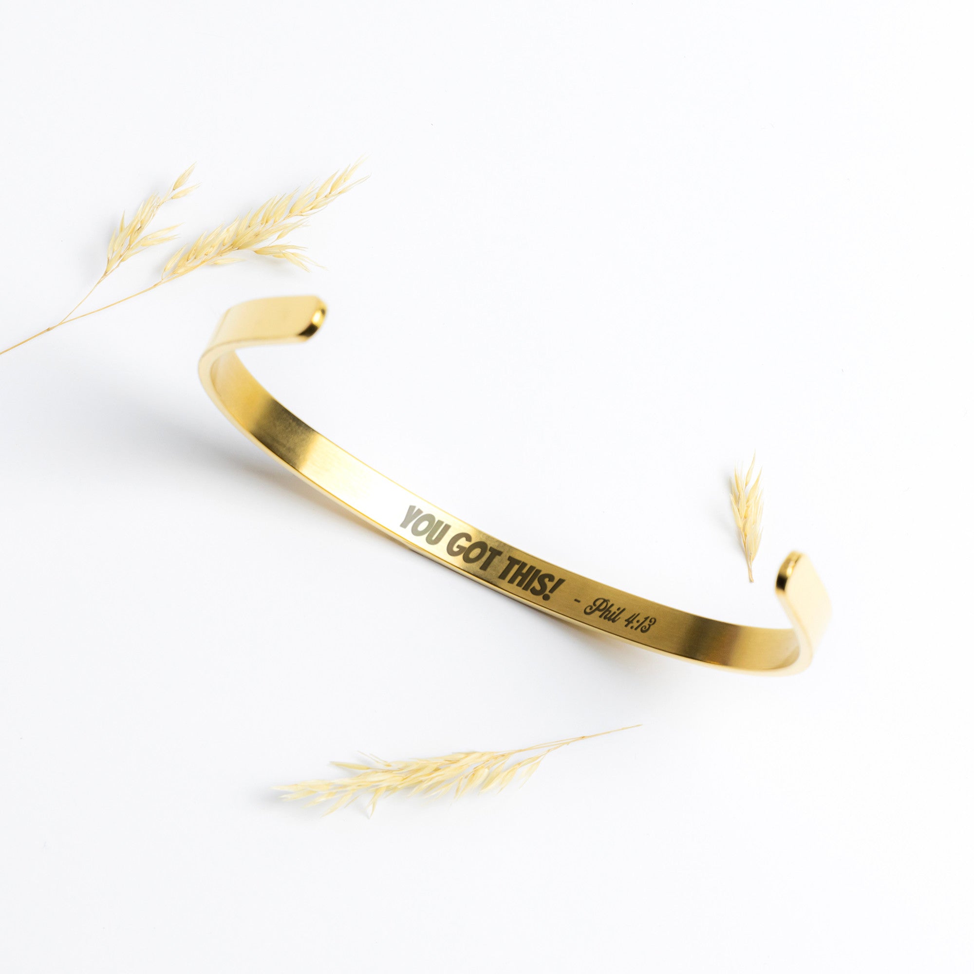 You Got This Luxury Cuff Bracelet | Gold, Silver, Rose Gold