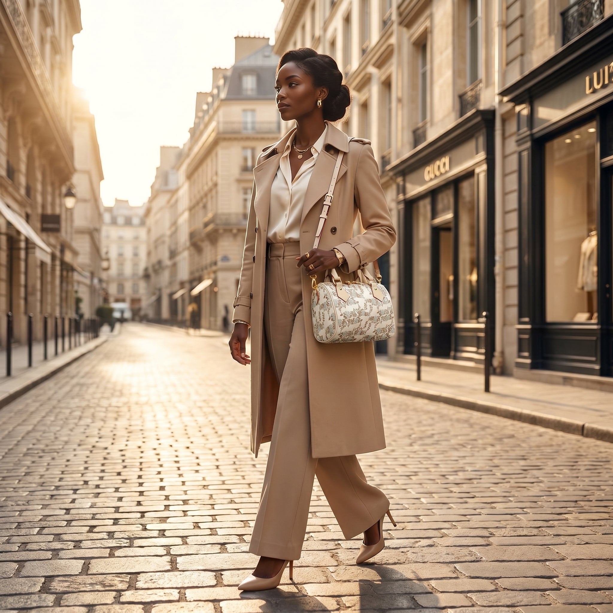 The Grace Crossbody| Elegant Floral Everyday Luxury Handbag