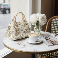 The Grace Crossbody| Elegant Floral Everyday Luxury Handbag