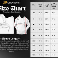 God-Made, Not Self Made Embroidered Premium Eco Hoodie