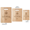 Taste & See Stunning Maple Laser Engraved Cutting Board with Handle | Soul Food Chopping Board | 3 Sizes | Wedding Gifts | Housewarming Gift