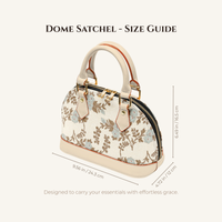 The Grace Satchel | Elegant Everyday Dome Satchel Handbag