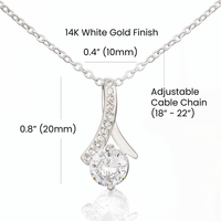 Hephzibah Necklace – God's Delight is in Her