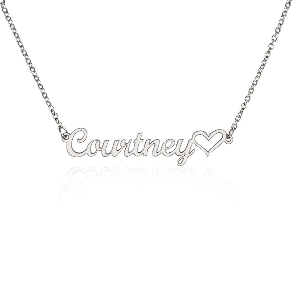 Timeless Elegance Custom Name Necklace