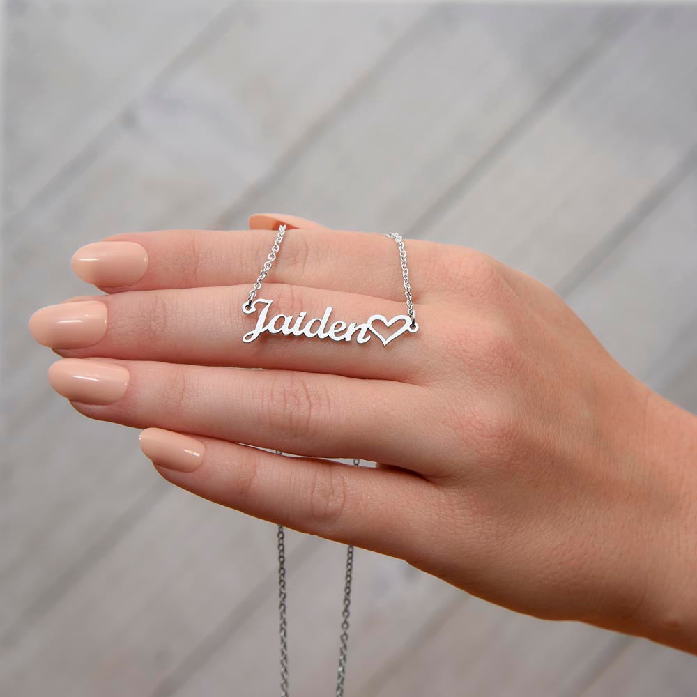 Timeless Elegance Custom Name Necklace