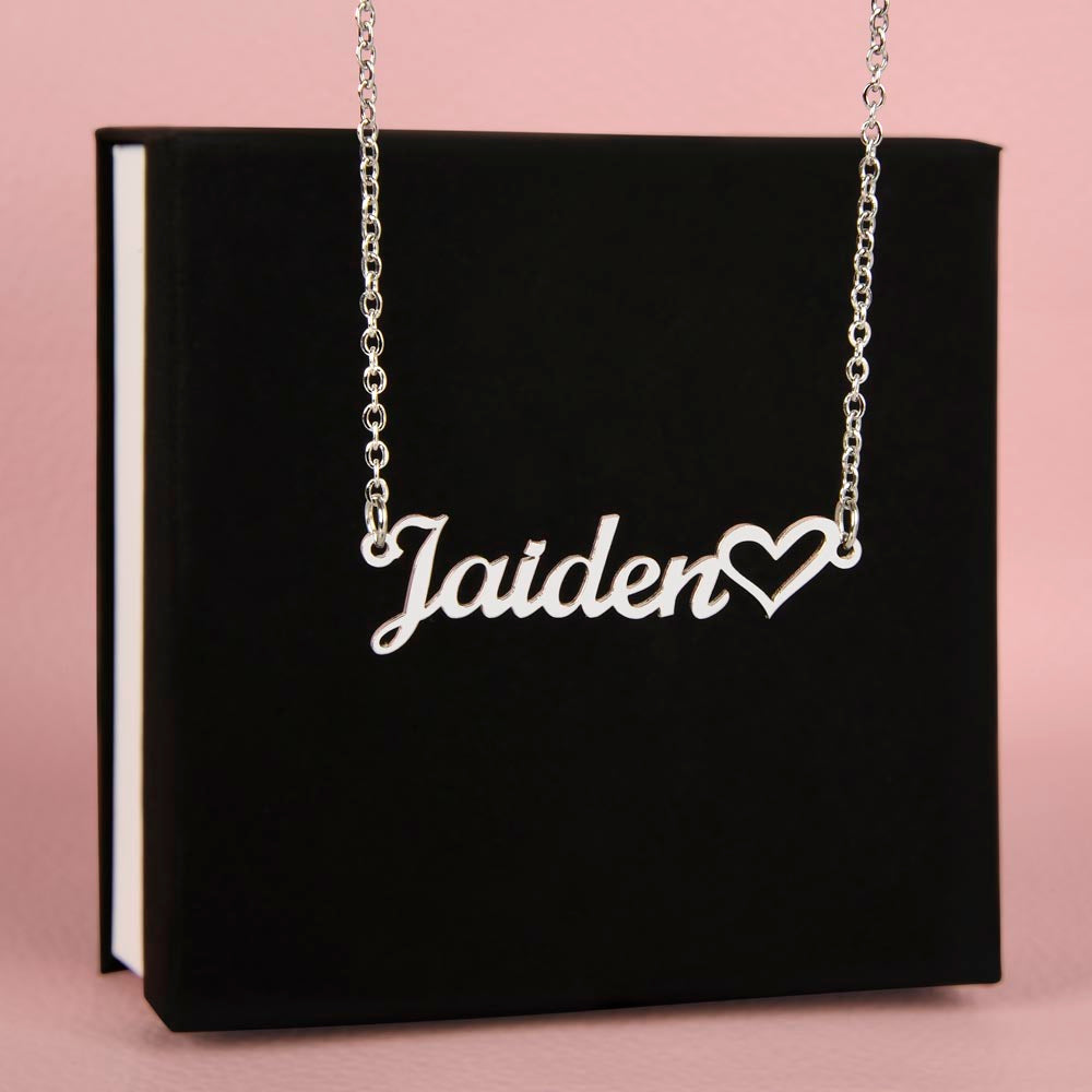 Timeless Elegance Custom Name Necklace