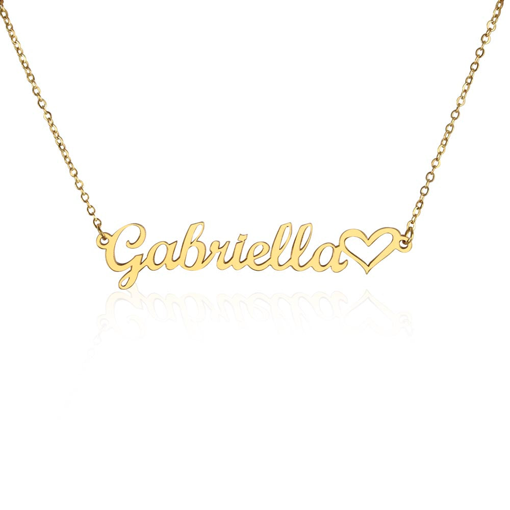 Timeless Elegance Custom Name Necklace
