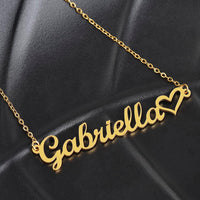 Timeless Elegance Custom Name Necklace