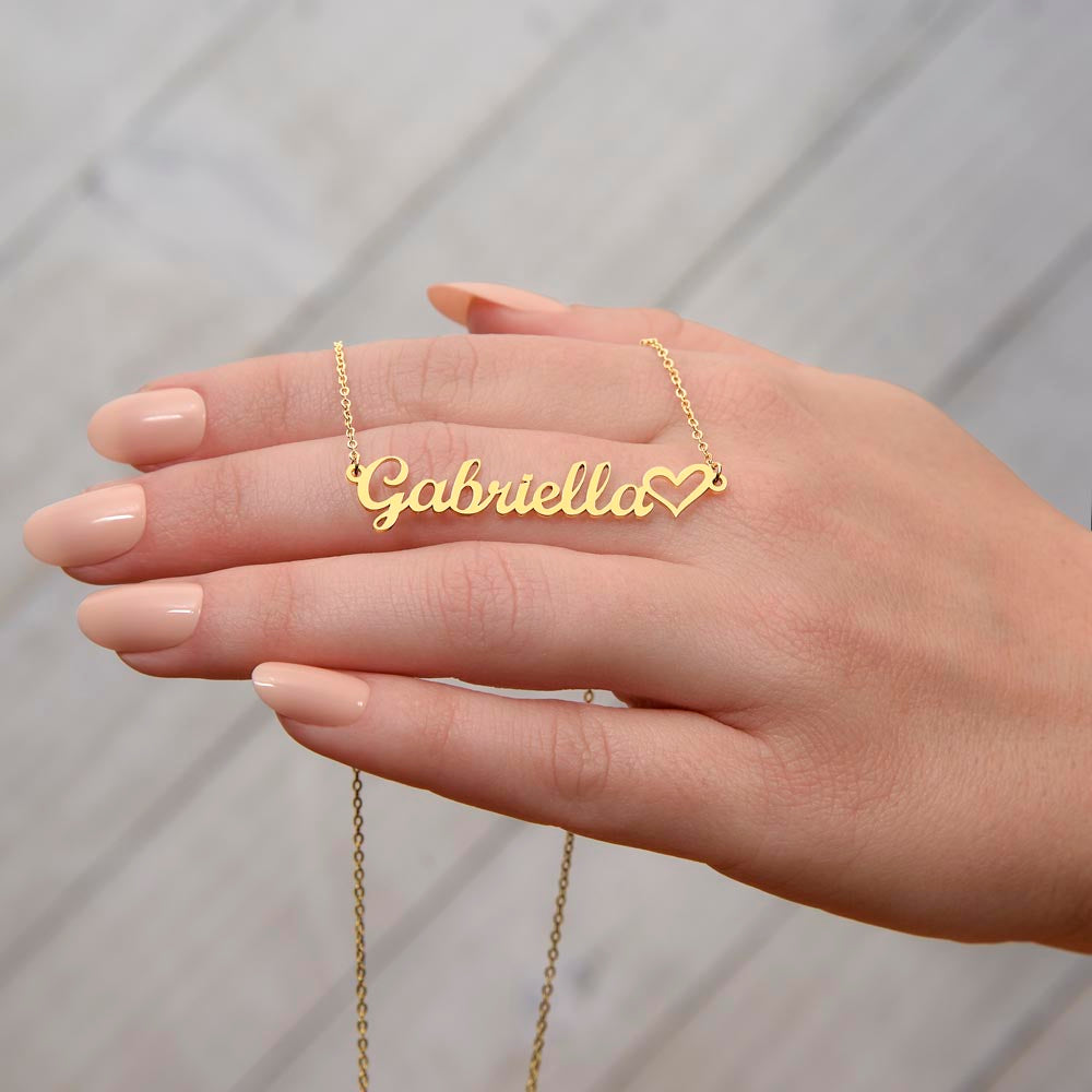 Timeless Elegance Custom Name Necklace