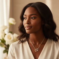 Heart to Heart Necklace | Jeremiah 31:3 Faith Jewelry Gift