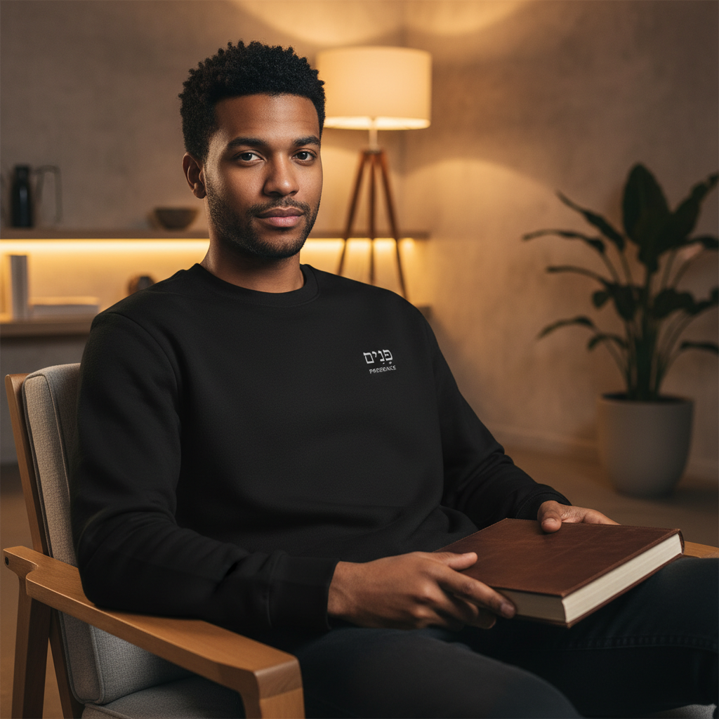 His Presence — Embroidered Crewneck Sweatshirt