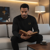 His Presence — Embroidered Crewneck Sweatshirt